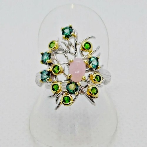 Rosa opal chromdiopsid - rosa, mystik