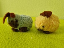 Steiff Hase Wollminiatur Minihase 2 Stück Vintage 70er Jahre Sammler Kuscheltier