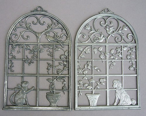 Zinnbild fensterbild - 2, x