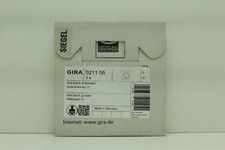 Gira 021105 1-fach Abdeckrahmen schwarz , Gira Esprit , Glasrahmen "Neu&OVP"