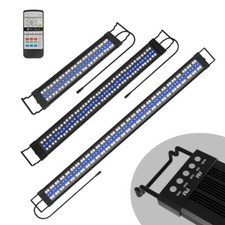 55-150cm LED Aquarium Schwarz RGB GANZTAGS MODUS Beleuchtung Schildkröten