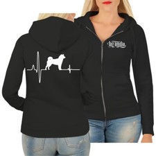 Frauen Kapuzenjac​ke Akita Herzschlag American inu japan geschenk geburtstag 