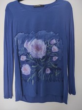 Schönes seidenshirt m - schönes, gr.