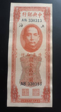 China 2000 Gold Units 1947 Central Bank of China