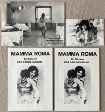 MAMMA ROMA Anna Magnani Pasolini AHF + PF + 2 x Presseheft
