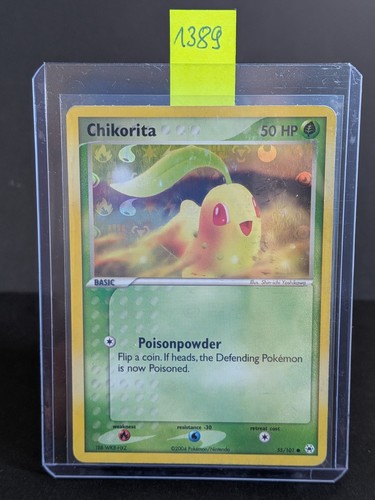 Pokemon karte tcg chikorita - tcg,