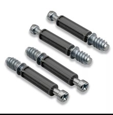 4x Schraubdübel, Verbindung