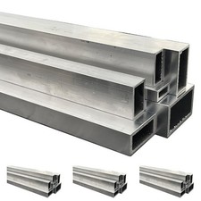 Alu Rohr Aluminium Vierkantrohr Rechteckrohr Alurohr Rohre 1 Meter