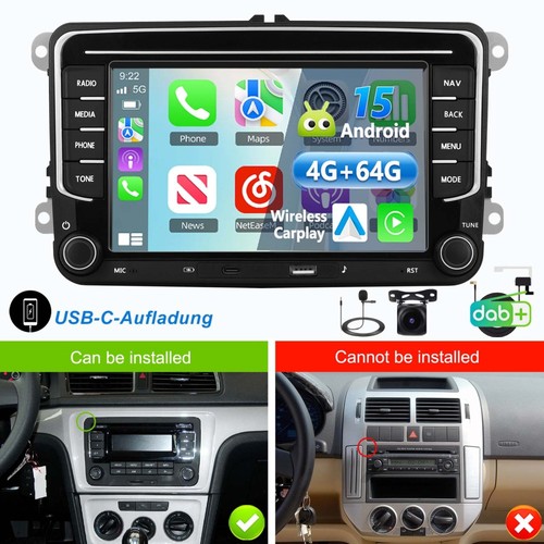 Dab autoradio android gps - 15,