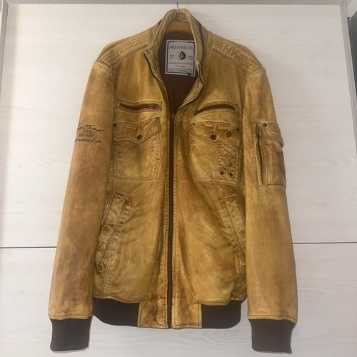 Herren leder jacke - herren, leder-jacke