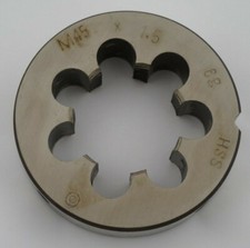 Schneideisen M45x1,5 HSS 6g /