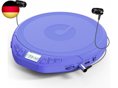 Player tragbar mit - cd,