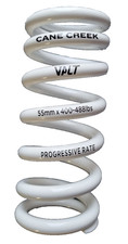 Cane Creek Progressive Rate VALT ÖHLINS TTX Lightweight Spring 55mm x 400-488lbs