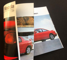 MAZDA MX-3 + MX-5 + MX-6 + RX-7…..12 Seiten-Prospekt....WIE NEU...1991