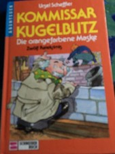 Kommissar Kugelblitz - orangefahrbene Maske - Ursel Scheffler  Schneider Buch