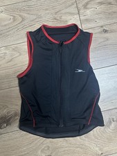 Crane Rückenprotektor Unisex Schwarz für Sport, Ski, Bike, Motorrad, Größe M