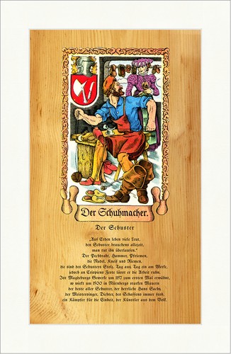 Der schuster schuhmacher - der, nadel