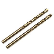 4,5 mm ( 2 St. ) Spiralbohrer Metallbohrer COBALT Eisenbohrer Stahlbohrer Bohrer