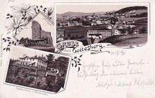 AK Gruss aus Gottesberg/Muldenhammer, 3-Biild Litho