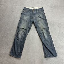 G-STAR RAW Herren Jeans Hose W32 L30 Elwood 5620 Heritage Loose 1214 Blau