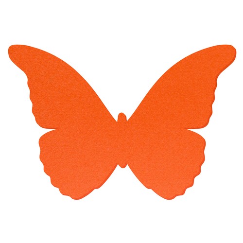Oranger filz schmetterling - schmetterling,