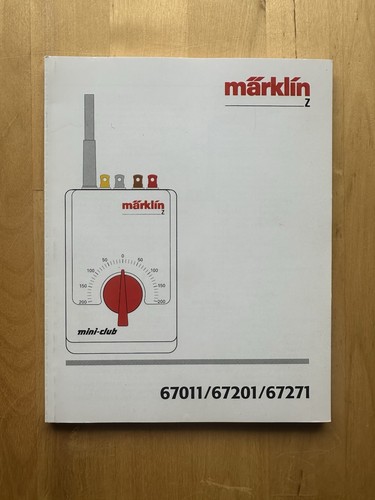 Märklin anleitung - märklin, z