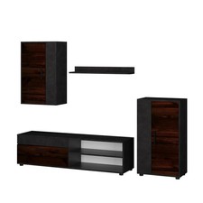 Wohnwand Vicco Berno 4er Set