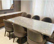 Selenit Couchtischplatte mit