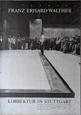 Poster Plakat - Franz Erhard Walther Prozesskunst Fotografie Moderne Kunst 1988