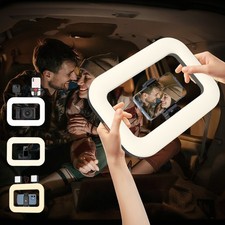 LED Ringlicht TikTok mit Stativ Set Handy Ringleuchte Selfie Dimmbar Lampe