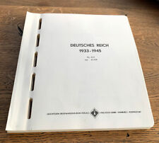 LEUCHTTURM-Vordruckblätter mit SF-Schutztaschen Deutsches Reich 1933-1945