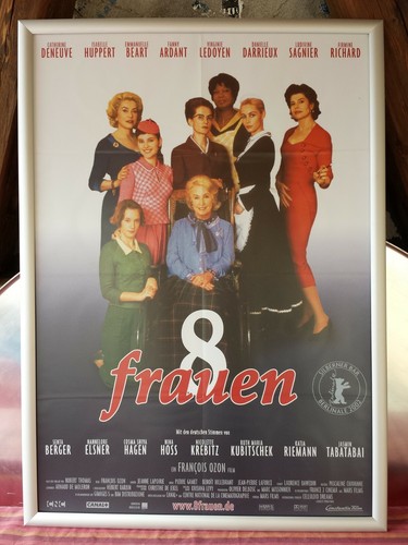 Kino filmplakat 8 frauen - #,