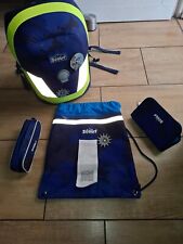 Scout Sunny II Set Lightweight Blue Police, Schulranzen-Set 4 teilig