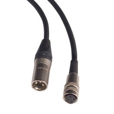 Mikrofonkabel Karl's verBinder-Wire 2 m black, "Kleintuchel" - XLR Mikrofon Kabe