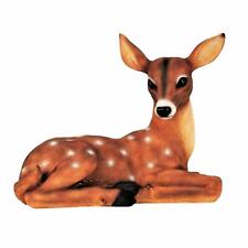 Großes Kitz Reh liegend Figur für Haus und Garten 44 cm x 35 cm Rehkitz Tiere