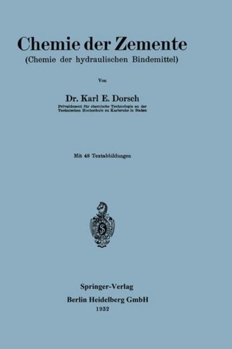 Chemie der zemente karl - der,