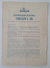 DDR Aufbauanleitung Steilwandzelt POUCH Orion I-III