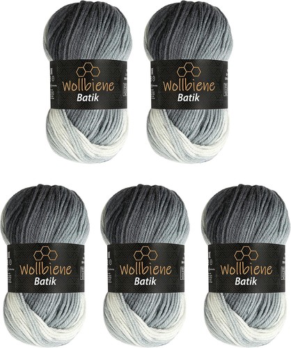 100g wollbiene batik 500 - x,