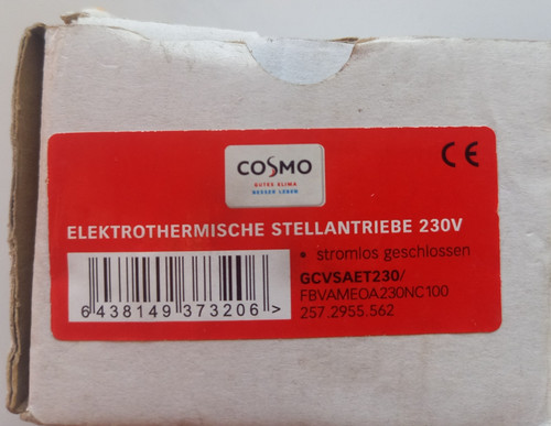 Cosmo elektrothermischer - cosmo,