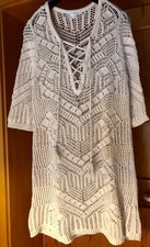 Häkelkleid weiß baumwolle - hÄkelkleid,
