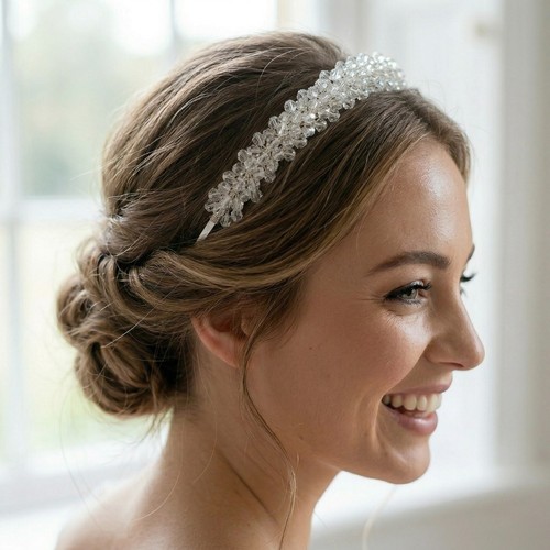 Braut tiara kristall - tiara, strass