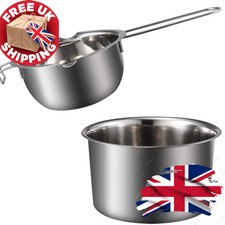 Edelstahl Wachsschmelztiegel