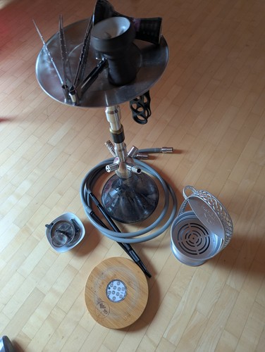 Shisha kohlekorb schlauch - shisha,
