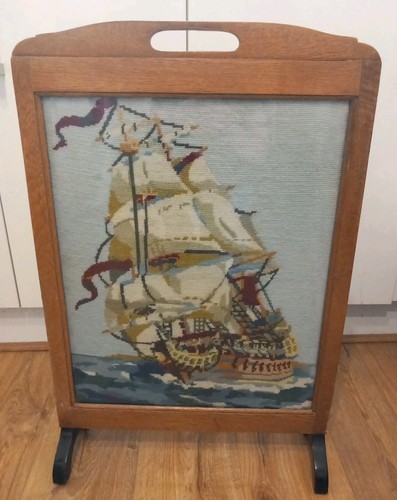 Vintage holz glas - &,