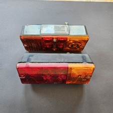 2x DDR Rückleuchten IFA Robur