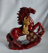 Feng Shui Ornaments Pferd Statue Figur Harz