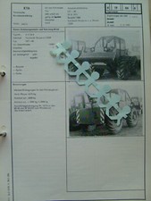 CSSR Arbeits-KFZ LKT 80 1980 Rücketraktor DDR KFZ-Brief KTA Vorlage f. Zulassung