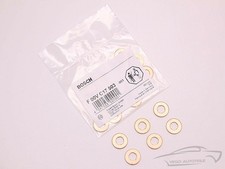 DICHTRING KUPFERRING DICHTUNG DÜSENHALTER SCHACHT F00VC17503 6x ORIGINAL BOSCH