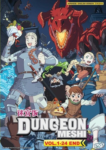Dvd anime dungeon meshi - dvd,