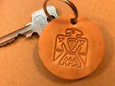 Leder Anhänger Indianer Totem Tomahawk Indianisch Talisman USA Indian chief